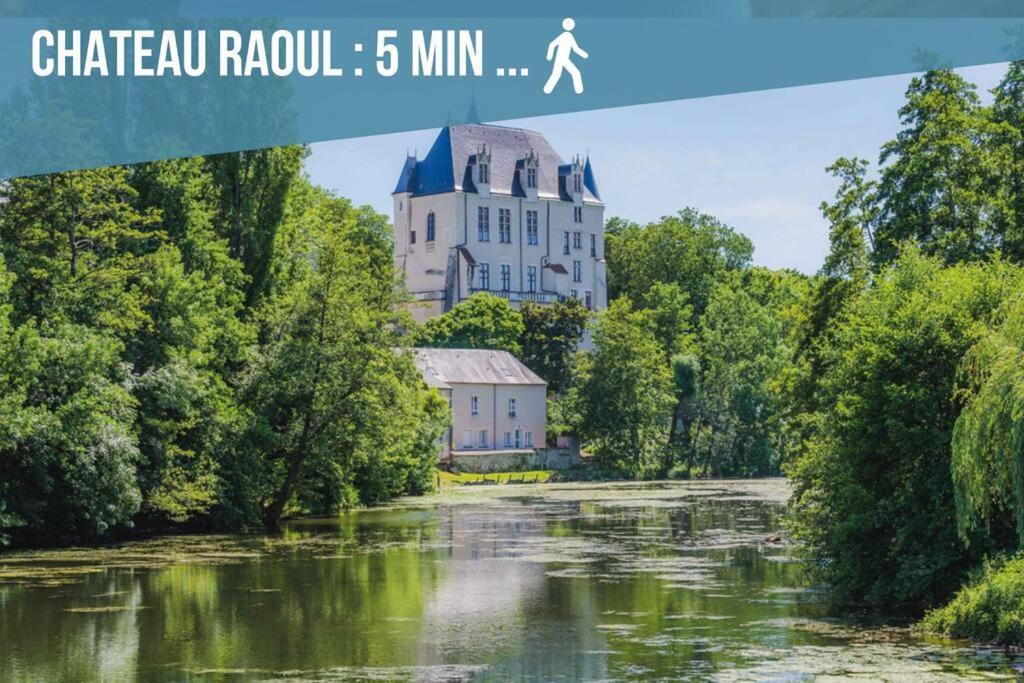 A Hauteur De Toits • Le Spacieux En Coeur De Ville Chateauroux Bagian luar foto
